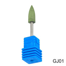 Load image into Gallery viewer, 4 Style Rotary Rubber&amp;Silicon Carbide Buffer Nail Drill Bit Remove Clean UV Gel Polish Dust for Electric Manicure Tool CHGJ01-04