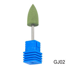 Load image into Gallery viewer, 4 Style Rotary Rubber&amp;Silicon Carbide Buffer Nail Drill Bit Remove Clean UV Gel Polish Dust for Electric Manicure Tool CHGJ01-04