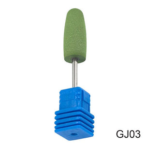 4 Style Rotary Rubber&Silicon Carbide Buffer Nail Drill Bit Remove Clean UV Gel Polish Dust for Electric Manicure Tool CHGJ01-04