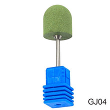 Load image into Gallery viewer, 4 Style Rotary Rubber&amp;Silicon Carbide Buffer Nail Drill Bit Remove Clean UV Gel Polish Dust for Electric Manicure Tool CHGJ01-04