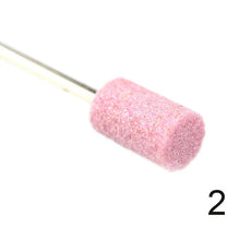 Load image into Gallery viewer, 1PCS Pink Ceramic Removal Designs Electric Machine Drill Grinding Stone Cuticle Clean for Nail Drill Manicure 11 Type Bit CH323