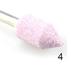 Load image into Gallery viewer, 1PCS Pink Ceramic Removal Designs Electric Machine Drill Grinding Stone Cuticle Clean for Nail Drill Manicure 11 Type Bit CH323