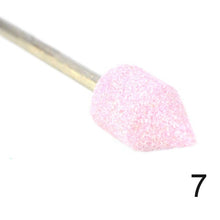 Load image into Gallery viewer, 1PCS Pink Ceramic Removal Designs Electric Machine Drill Grinding Stone Cuticle Clean for Nail Drill Manicure 11 Type Bit CH323