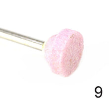 Load image into Gallery viewer, 1PCS Pink Ceramic Removal Designs Electric Machine Drill Grinding Stone Cuticle Clean for Nail Drill Manicure 11 Type Bit CH323