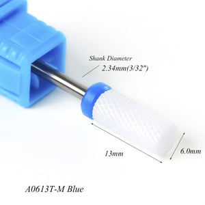 Full Beauty Ceramic 28 Type Nail Drill Bits Remover Mills Manicure Files Nail Art Cutter Electric Accessory Clean Tool CH810