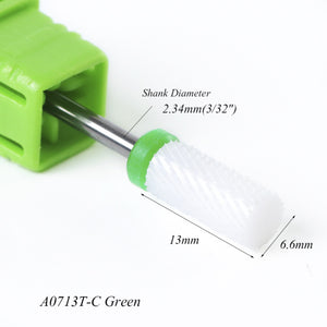 Full Beauty Ceramic 28 Type Nail Drill Bits Remover Mills Manicure Files Nail Art Cutter Electric Accessory Clean Tool CH810