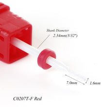 Load image into Gallery viewer, Full Beauty Ceramic 28 Type Nail Drill Bits Remover Mills Manicure Files Nail Art Cutter Electric Accessory Clean Tool CH810