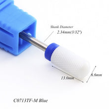 Load image into Gallery viewer, Full Beauty Ceramic 28 Type Nail Drill Bits Remover Mills Manicure Files Nail Art Cutter Electric Accessory Clean Tool CH810