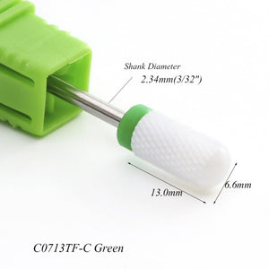 Full Beauty Ceramic 28 Type Nail Drill Bits Remover Mills Manicure Files Nail Art Cutter Electric Accessory Clean Tool CH810