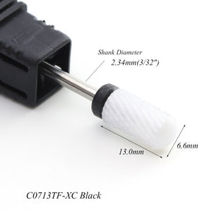 Full Beauty Ceramic 28 Type Nail Drill Bits Remover Mills Manicure Files Nail Art Cutter Electric Accessory Clean Tool CH810