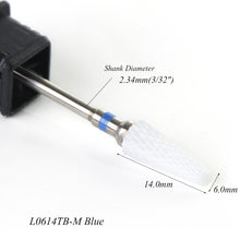 Load image into Gallery viewer, Full Beauty Ceramic 28 Type Nail Drill Bits Remover Mills Manicure Files Nail Art Cutter Electric Accessory Clean Tool CH810